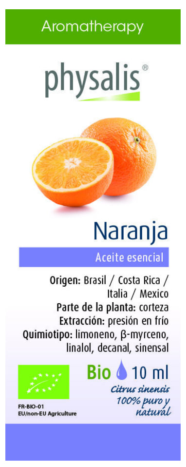 Aceite esencial de naranja 10 ml – Aroma cítrico, extracción en frío
