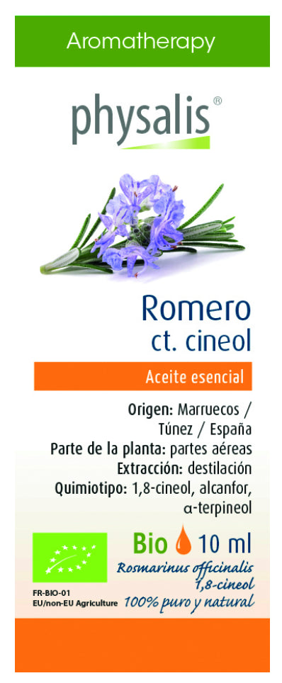 Aceite esencial de romero cineol 10 ml – aroma revitalizante y concentrador
