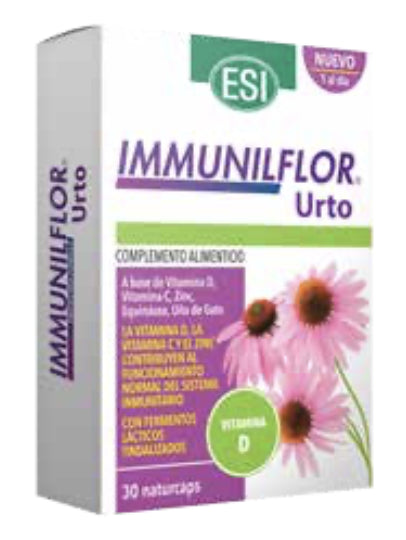 Immunilflor Urto 30 Cápsulas Refuerzo Inmunológico con Equinácea