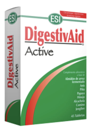 Digestivaid Active ESI Enzimas Digestivas Naturales 45 Comprimidos