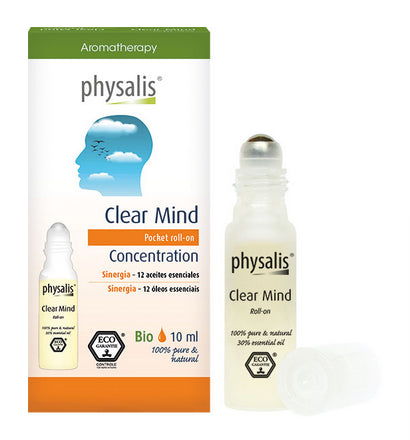 Roll-On Clear Mind de Physalis 10 ml – Aceite esencial concentrado
