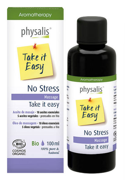 Aceite de Masaje No Stress Physalis 100ml Relajante y Aromático