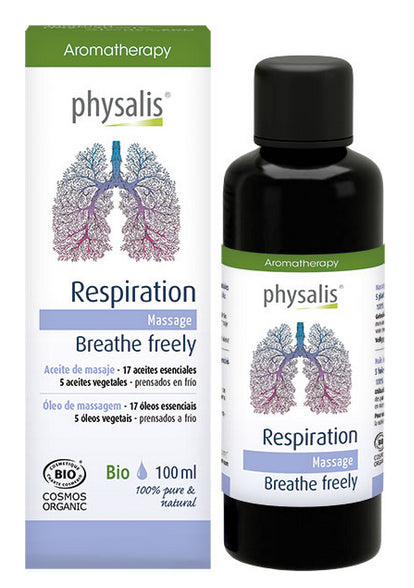 Aceite de Masaje Respiration Physalis 100 ml Alivio Respiratorio