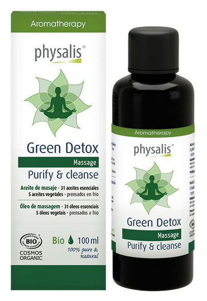 Aceite de Masaje Green Detox Physalis 100 ml Purificante