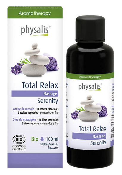 Aceite de Masaje Relax Total Physalis 100ml Aromas Naturales