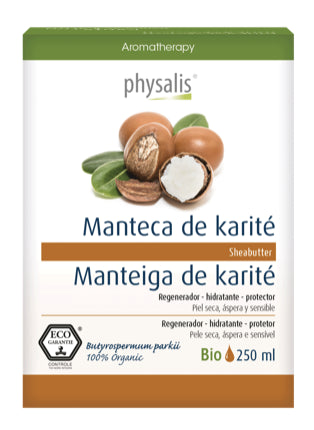 Manteca de Karité Physalis 250 ml Crema Hidratante Natural