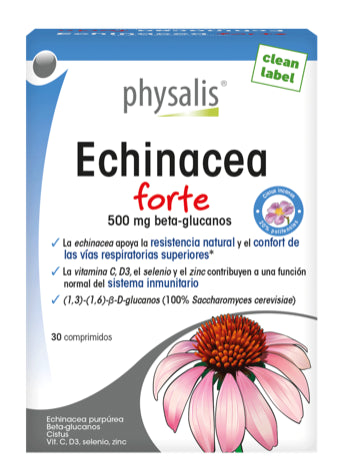 Echinacea Forte Physalis 30 comprimidos – Refuerzo inmunitario natural