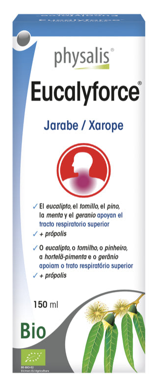 Jarabe Eucalyforce Physalis 150ml Alivio Respiratorio con Extractos Naturales