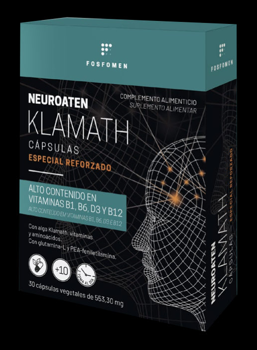 Fosfomen Klamath Refuerzo Cerebral – 30 Cápsulas Naturales Herbora