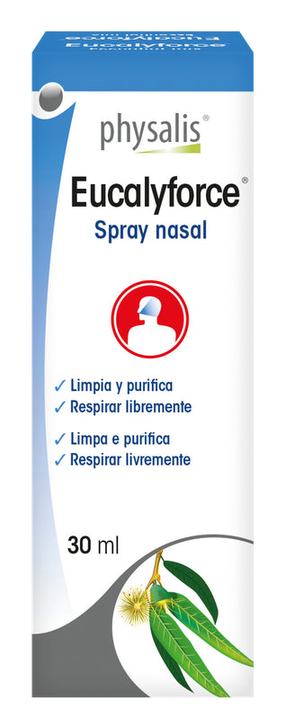 Eucalyforce Spray Nasal de Physalis 30ml - Alivio Natural y Humidificación
