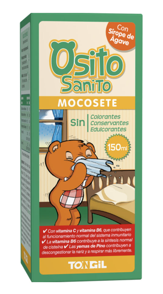 Osito Sanito Mocosete Tongil 150ml Suplemento Inmunitario Infantil Natural