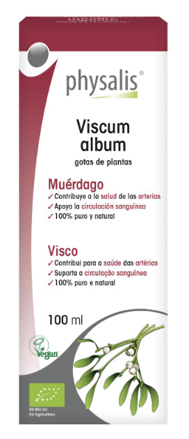 Tintura de Muérdago 100 ml – Extracto Natural para Salud Vascular