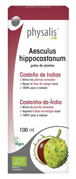 Tintura de Castaño de Indias 100 ml - Alivio Natural para Piernas