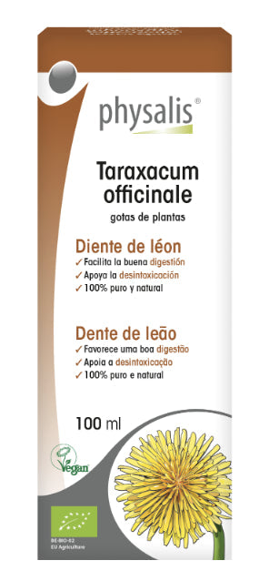 Tintura de Diente de León 100 ml – Extracto Natural Physalis