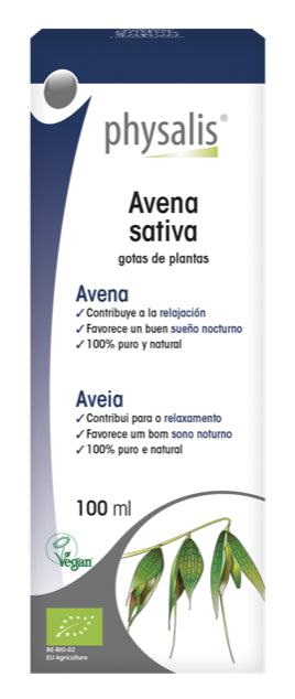 Tintura de Avena Pura Physalis 100 ml Relajante