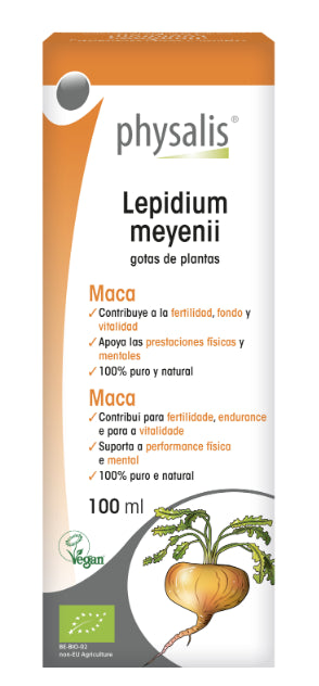 Tintura de Maca y Physalis 100 ml Vitalidad Fertilidad
