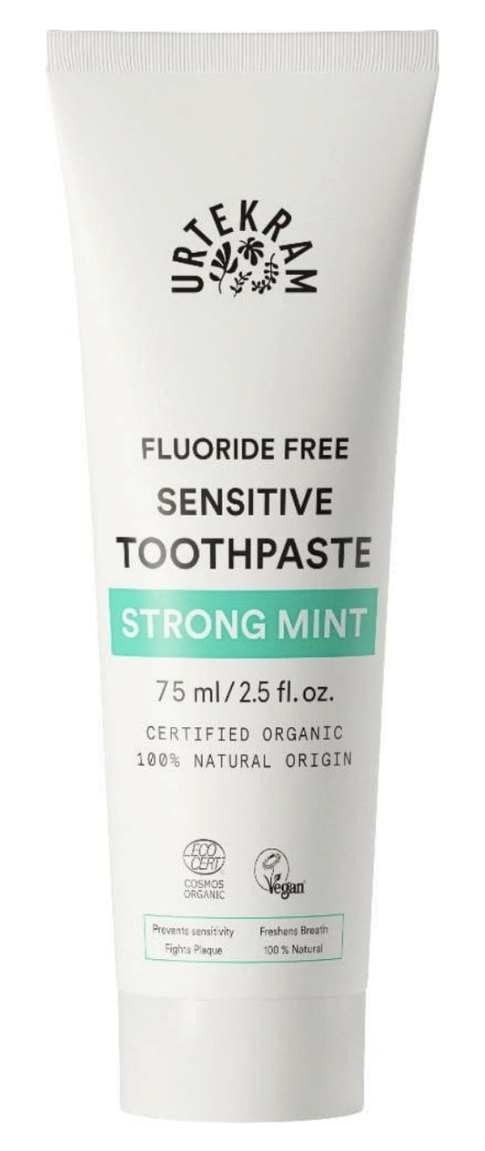 Pasta Dental Vegana de Menta Fuerte Urtekram 75 ml