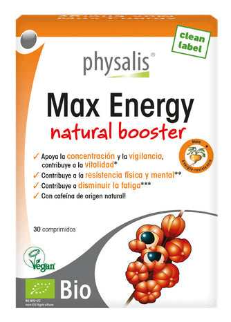 Max Energy Physalis: Complemento Natural para Energía y Concentración