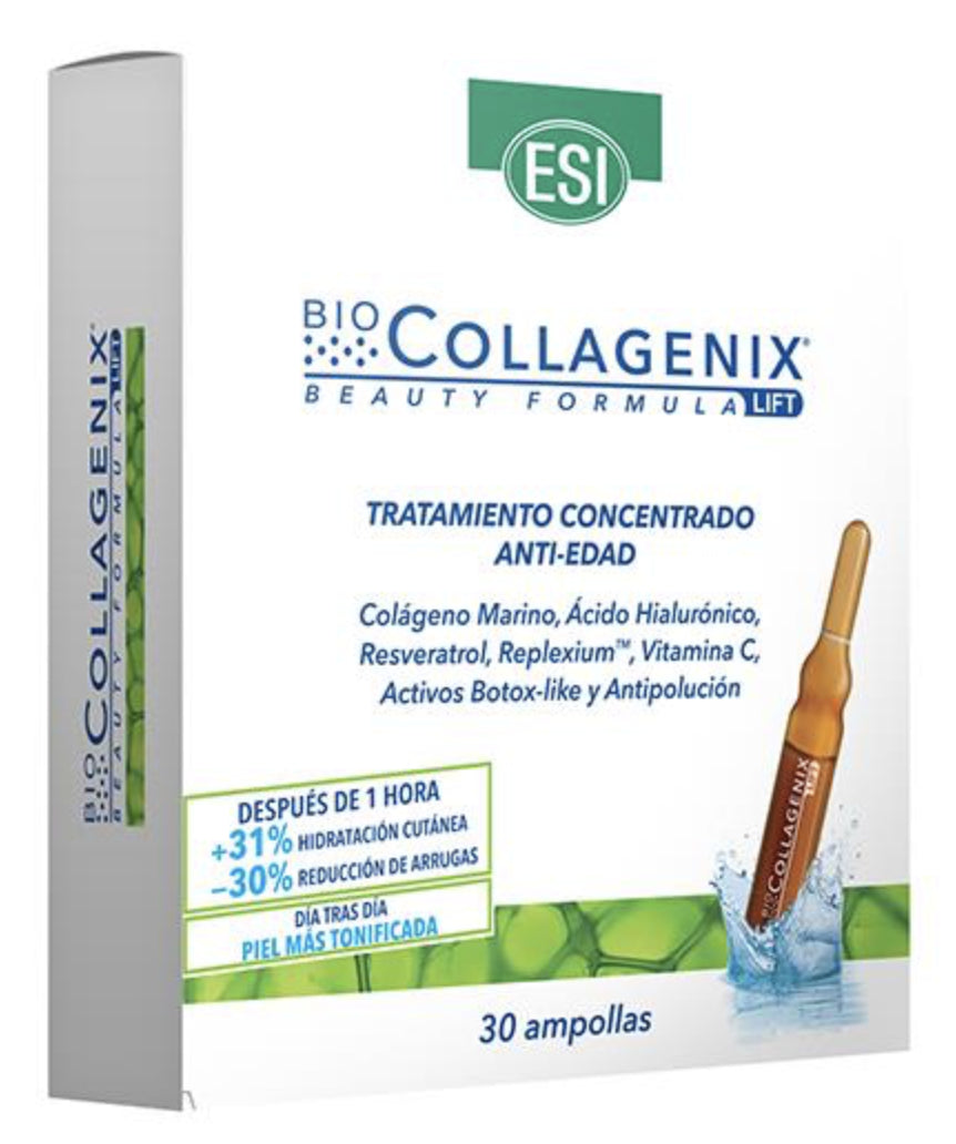Ampollas Collagenix ESI Anti‑Edad con Colágeno Marino 30