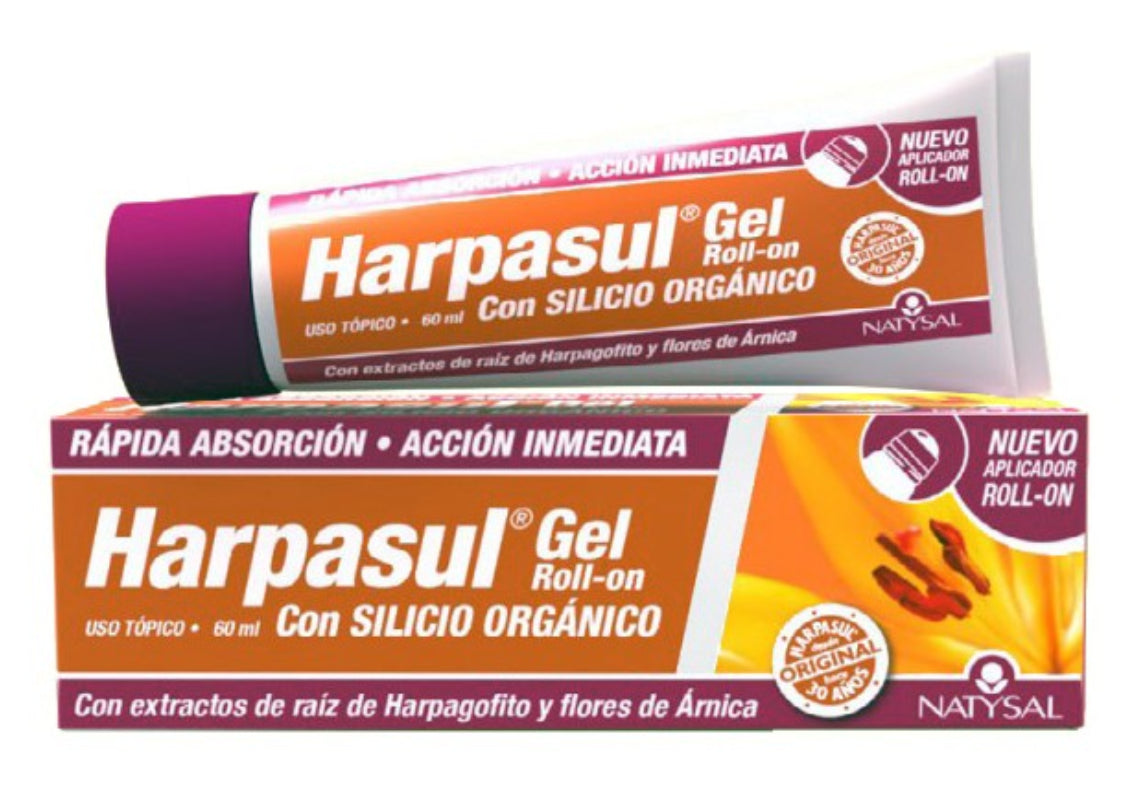 Gel Roll-On Harpasul Natysal 60ml Alivio Articular Natural