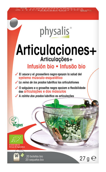 Infusión Articulaciones+ Physalis 20 Filtros para Salud Musculoesquelética