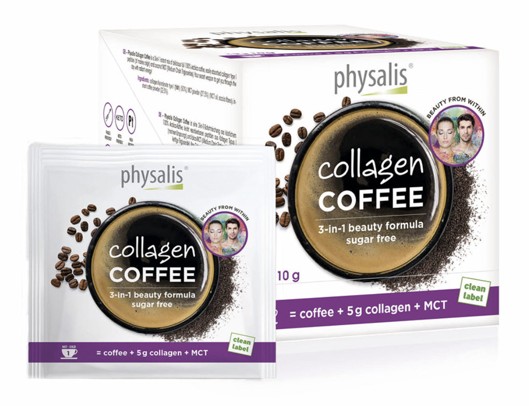 Café Instantáneo con Colágeno Marino Physalis - 12 Sobres