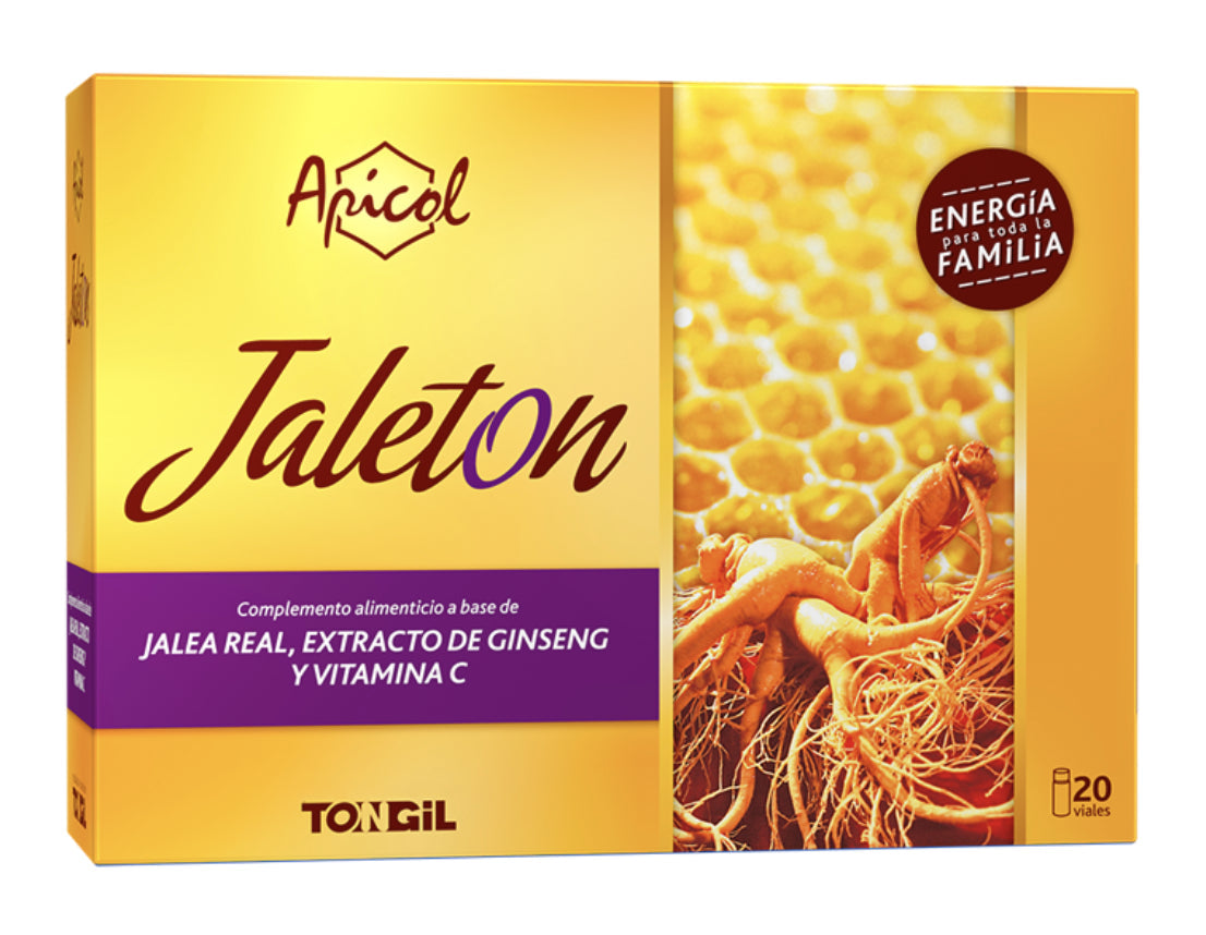 Jalea Real Tongil 20 Viales con Ginseng y Vitamina C