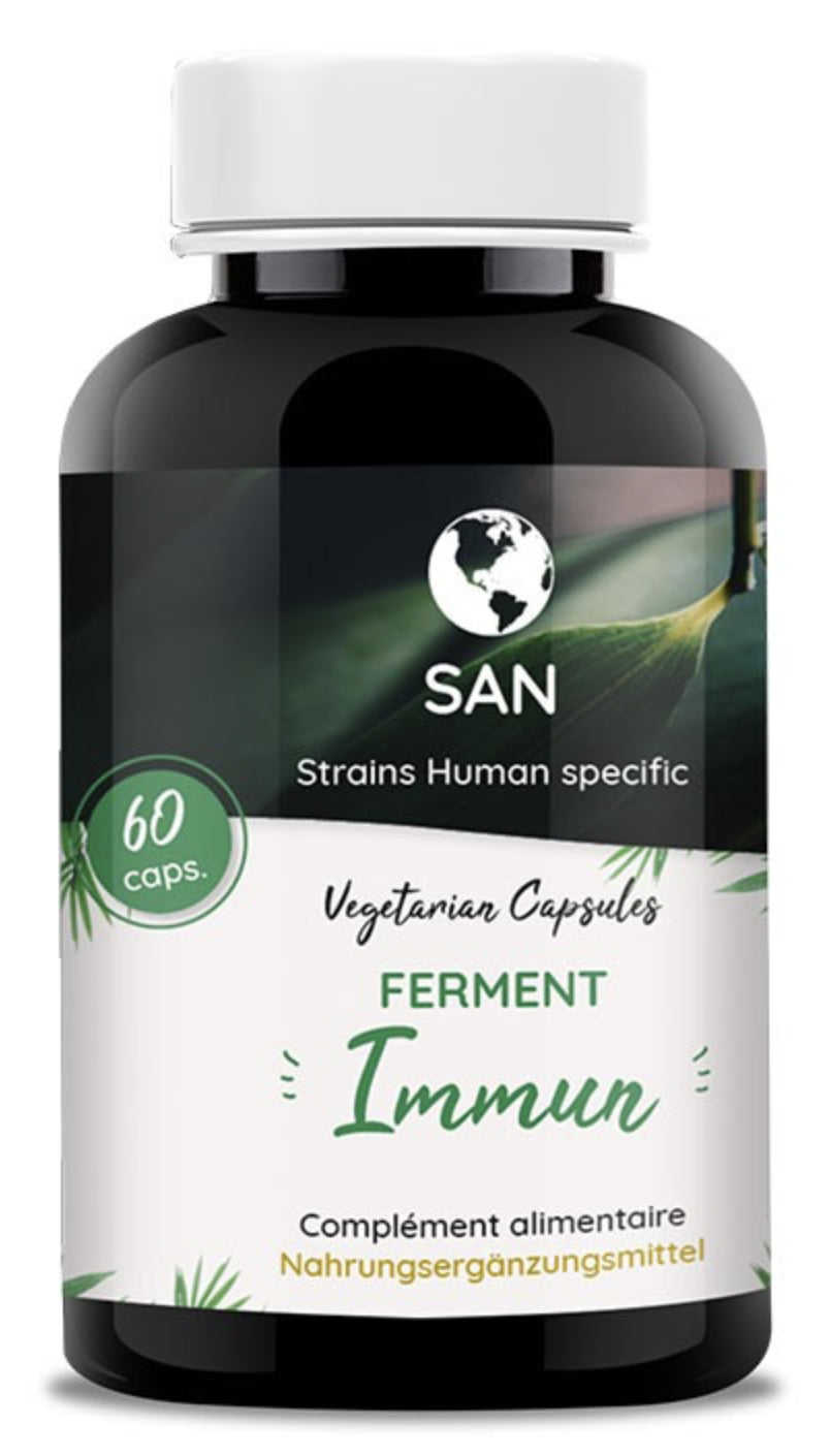Probiótico Ferment Immun SAN 60 Cápsulas para Refuerzo Inmunológico