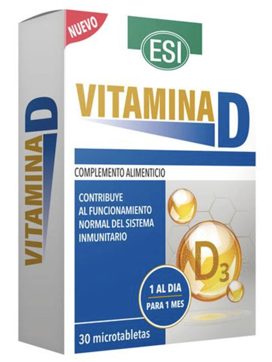 Vitamina D3 2000 UI ESI 30 comprimidos alta absorción
