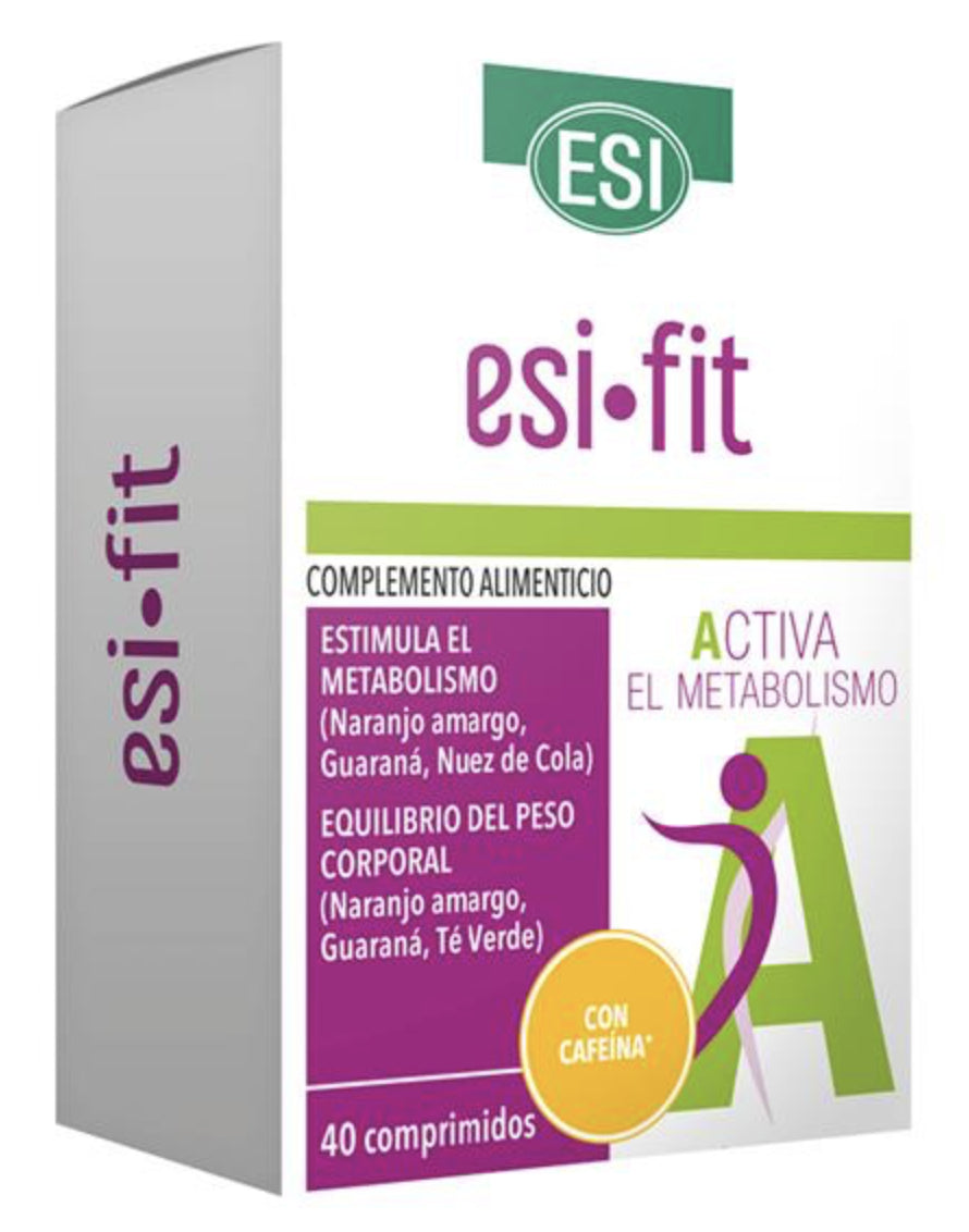 Suplemento ESI FIT Metabolismo Activo 40 Comprimidos Quemagrasas
