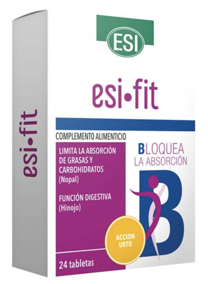 ESI FIT Bloqueador de Absorción de Grasas y Carbohidratos 24c