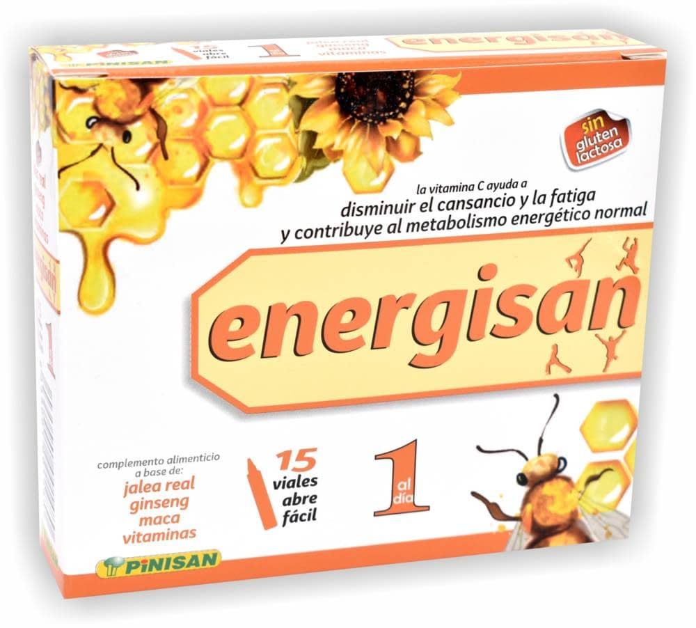Energisan Pinisan Jalea Real con Ginseng y Maca - 15 Viales
