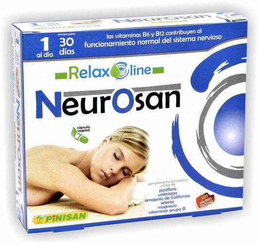 Neurosan Plus de Pinisan: Cápsulas Relajantes con Pasiflora y Valeriana