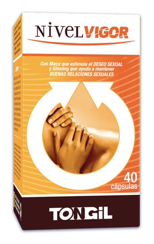 Nivelvigor Tongil 40 Cápsulas Potenciador Sexual con Maca