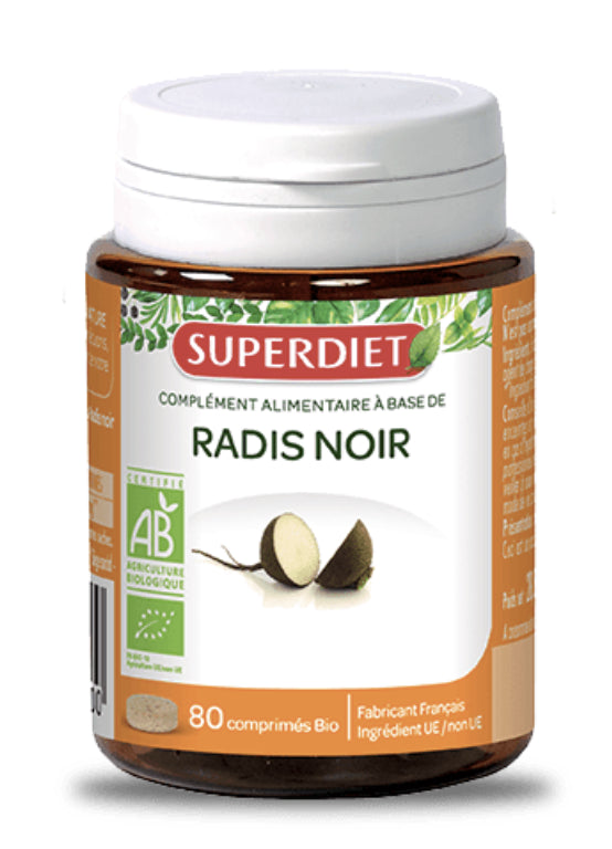 Rábano Negro BIO Superdiet 80 comprimidos depurativo natural