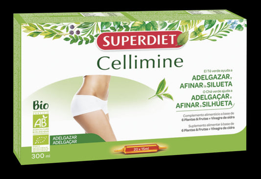 Cellimine Piel de Naranja BIO 20 ampollas para celulitis