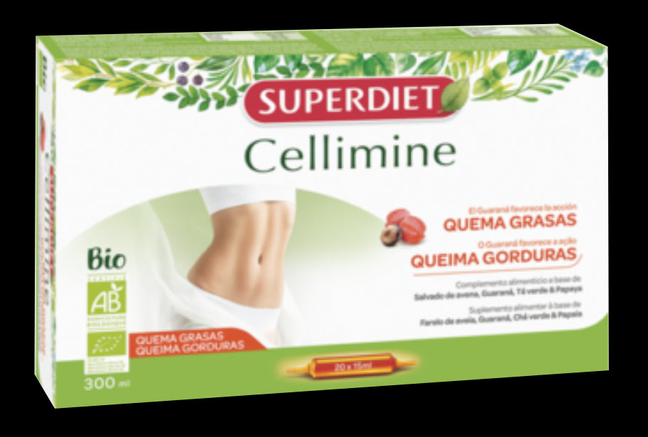 Cellimine Quema Grasas BIO Superdiet 20 Ampollas Natural Eficaz