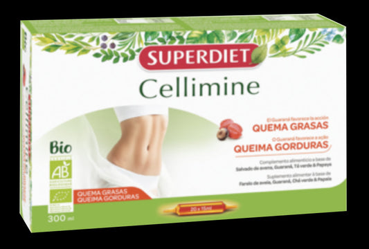 Cellimine Quema Grasas BIO Superdiet 20 Ampollas Natural Eficaz