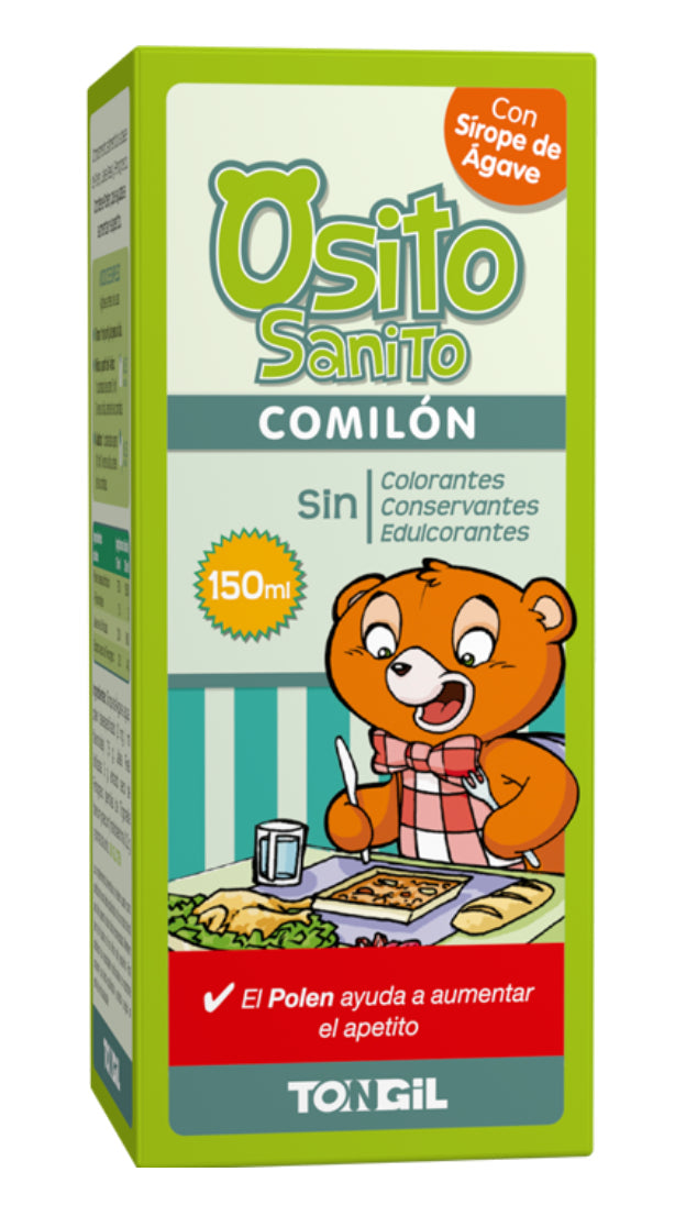 Osito Sanito Comilón de Tongil, Jarabe Digestivo Infantil 150 ml