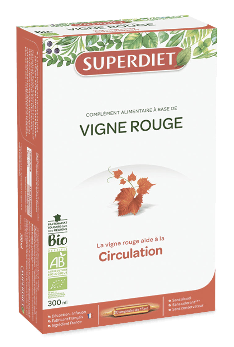 Vid Roja BIO Superdiet 20 Ampollas - Extracto Circulatorio Natural