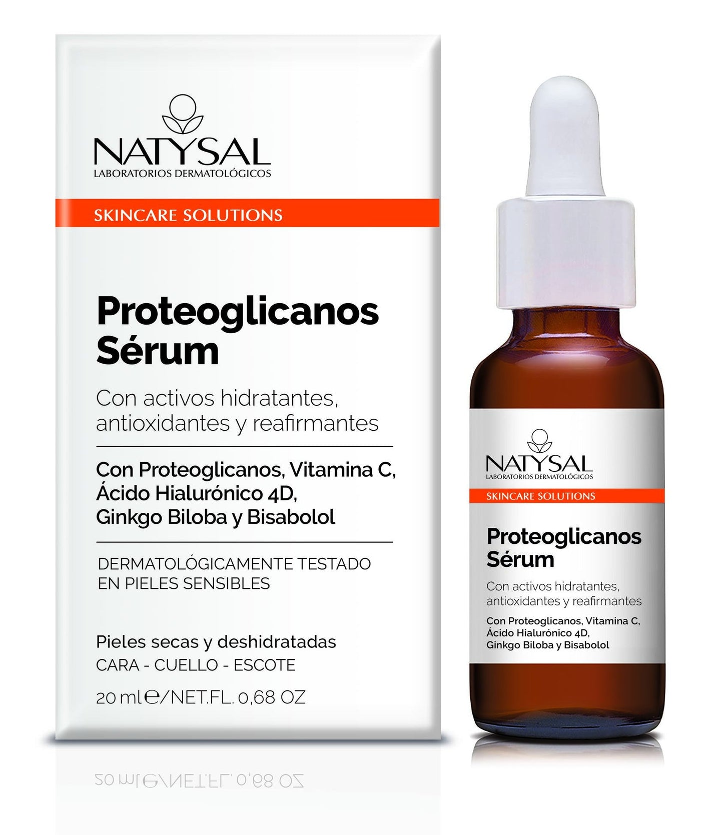 Sérum de Proteoglicanos Natysal 20 ml Hidratación, Antiedad y Luminosidad