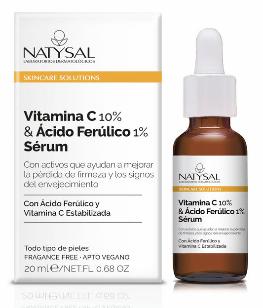 Serum facial Natysal con Vitamina C y Ácido Ferúlico 20 ml