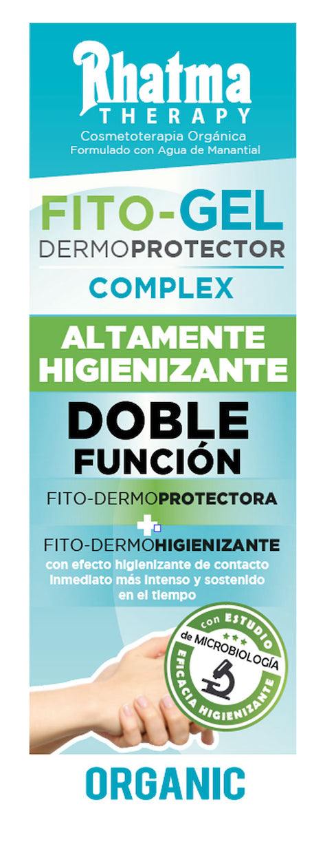 Gel Higienizante Rhatma con Aloe Vera y Extractos Naturales 100 ml