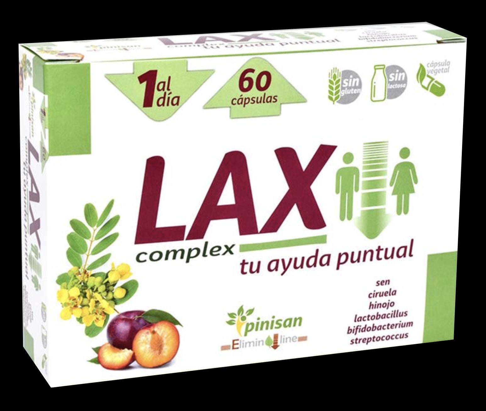 Complejo Laxante Pinisan con Sen, Ciruela y Hinojo – 60 Cápsulas