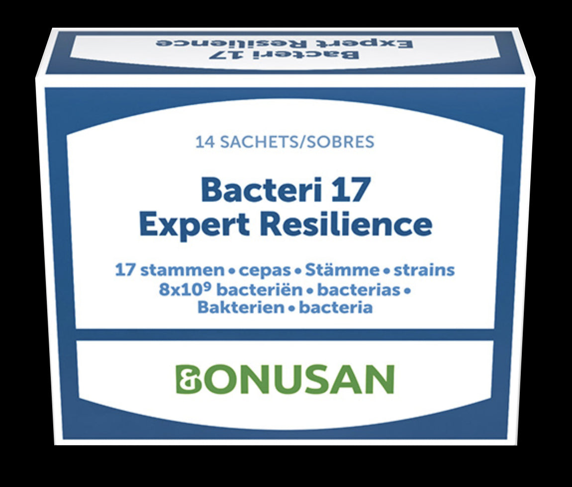 Bacteri 17 Expert Resilience – 14 sobres de probióticos premium