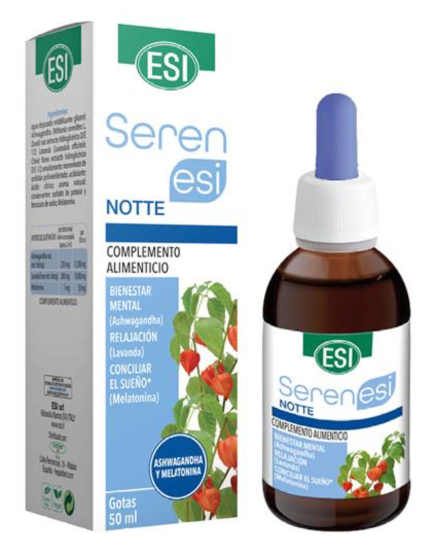Serenesi Notte ESI 50 ml Suplemento de Melatonina y Ashwagandha
