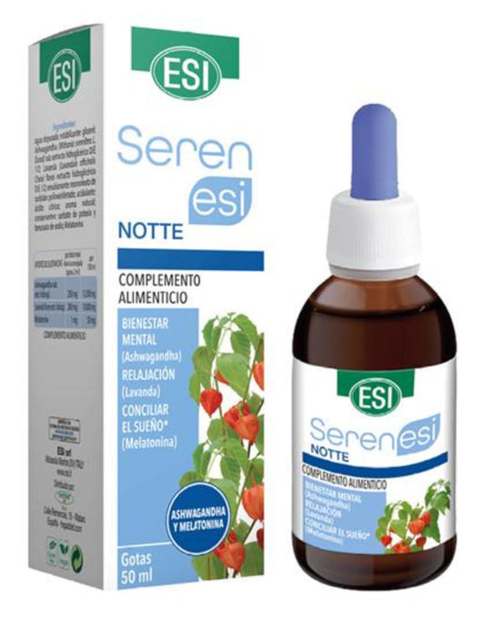 Serenesi Notte ESI 50 ml Suplemento de Melatonina y Ashwagandha