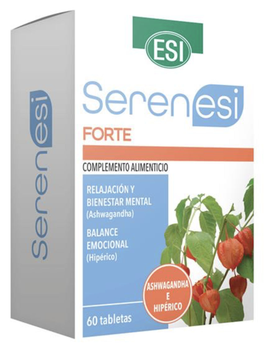 Serenesi Forte ESI – Suplemento Natural de Hipérico y Ashwagandha 60