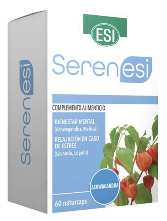 Suplemento Serenesi ESI 60 cápsulas anti‑estrés natural para bienestar