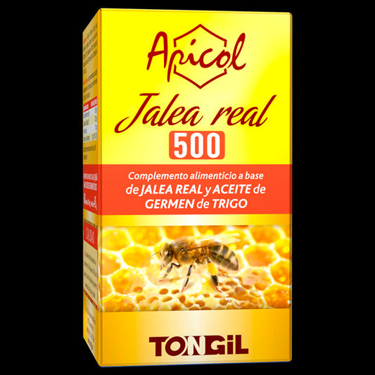 Apicol Jalea Real 500: 60 Perlas Nutritivas de Alta Calidad